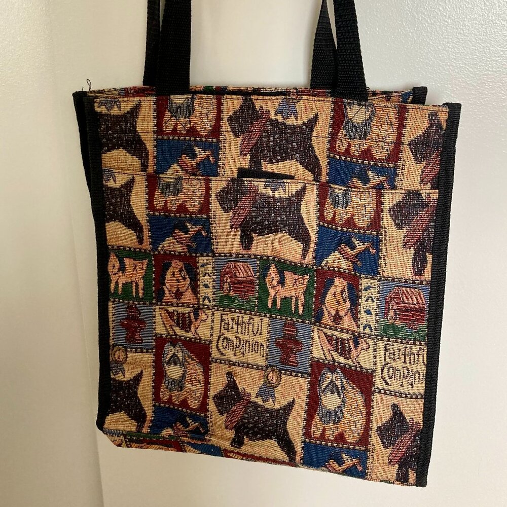 Dog-print bag!